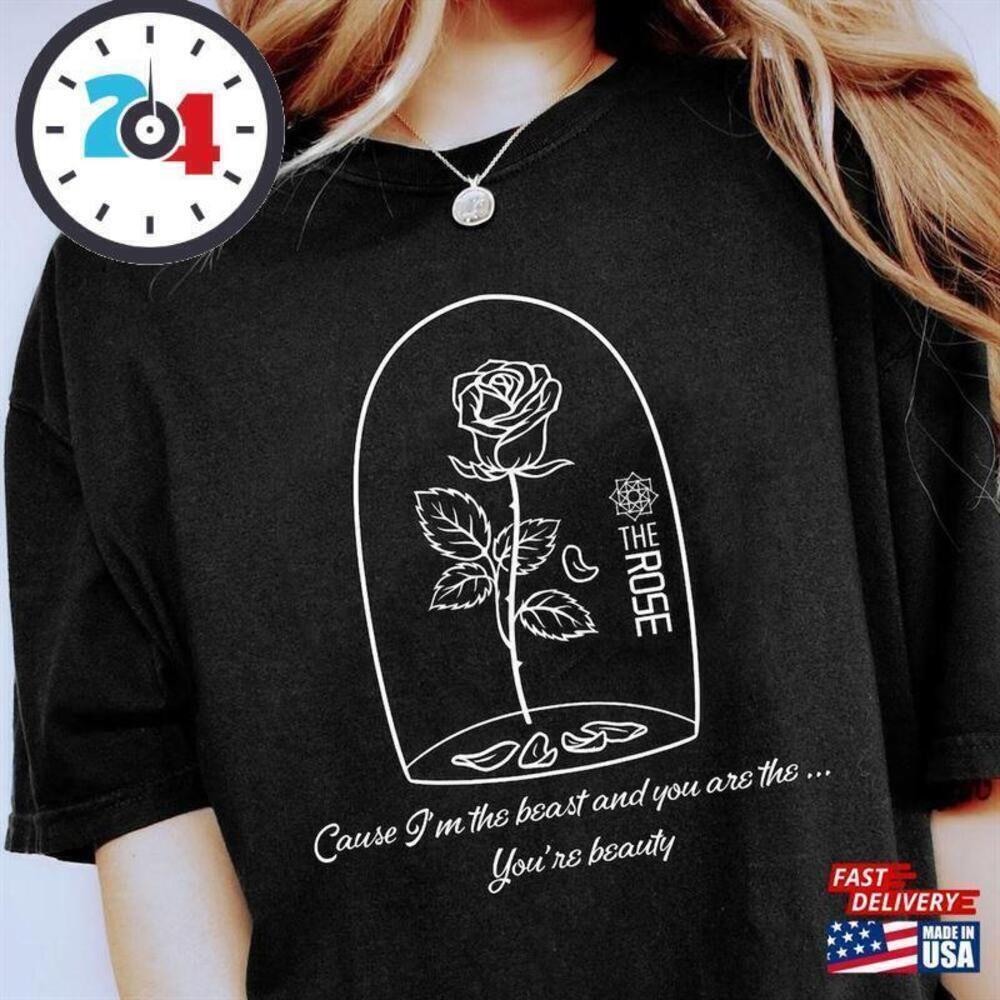 The Rose Beauty And Beast Shirt Dawn To Dusk Tour Tee
